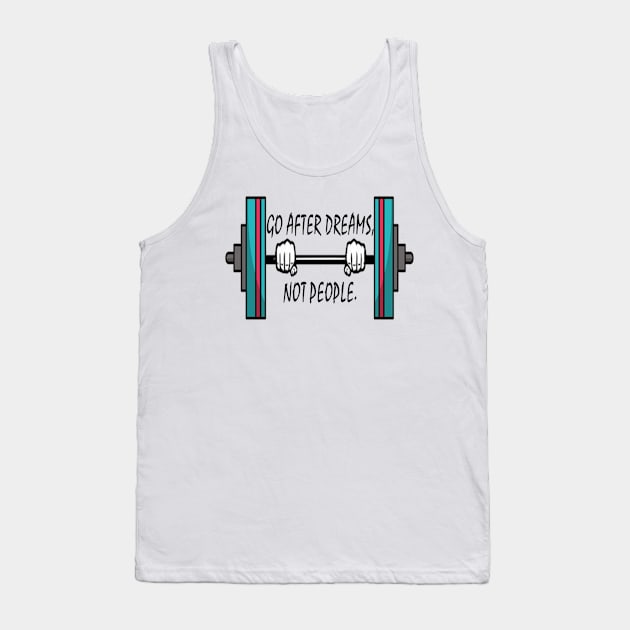 Training to beat your dream Tank Top by yamiston